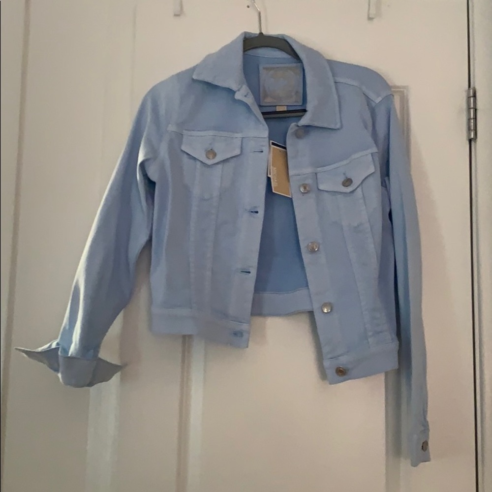 Michael Kors Blue Jean Jacket